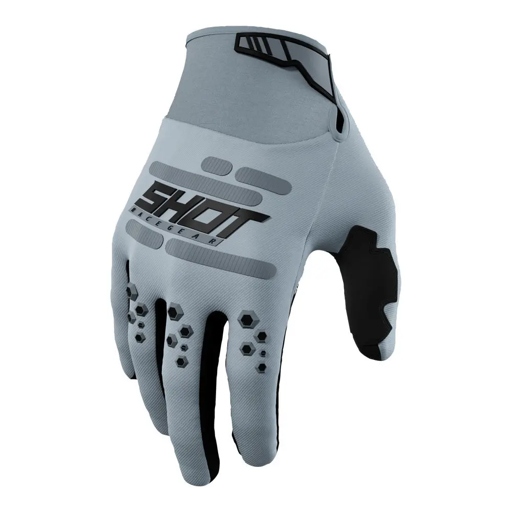 Shot Vision Gloves Grey 2