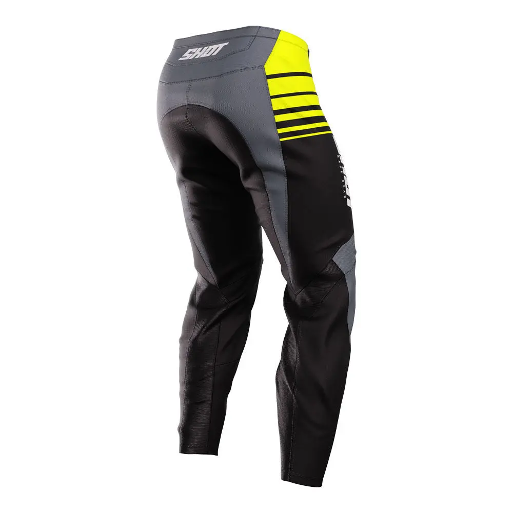 Shot Raw Kids Pants Peak Neon Yellow 4/5 2