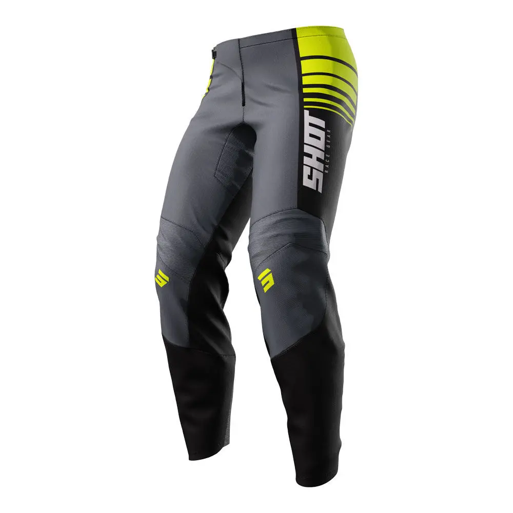 Shot Raw Kids Pants Peak Neon Yellow 10/11 1