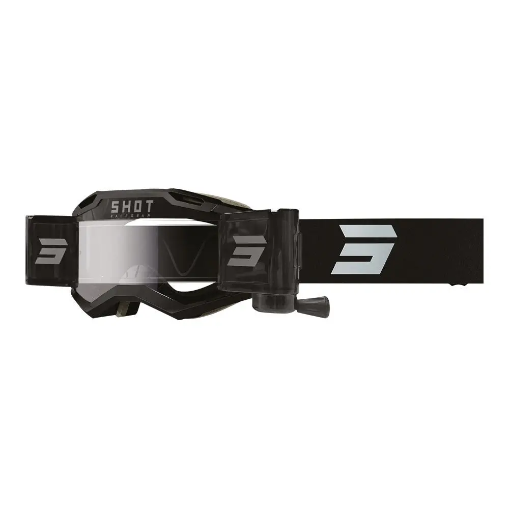 Shot Iris 2.0 Roll-Off Goggles Black 1