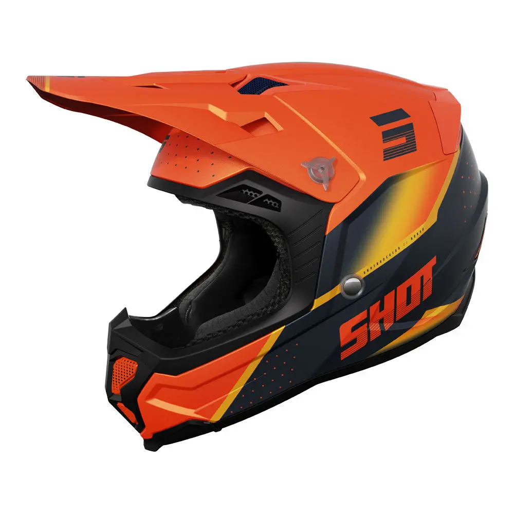 Shot Core Helmet Honor Orange Matt 3