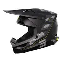 Shot Race Helmet Battle Black Camo/Neon Yel 1
