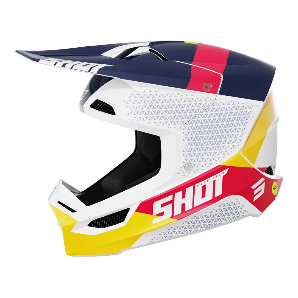 Shot Race Helmet Ridge Red/Blue Glossy M 1
