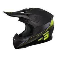 Shot Pulse Helmet Edge Matt Blk/Neon Yel 1