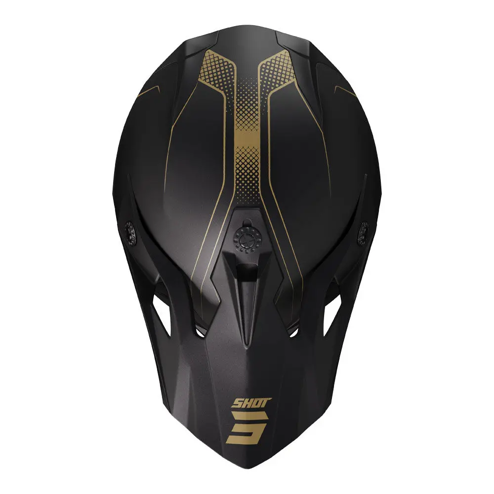 Shot Pulse Helmet Edge Matt Blk/Gold L 2