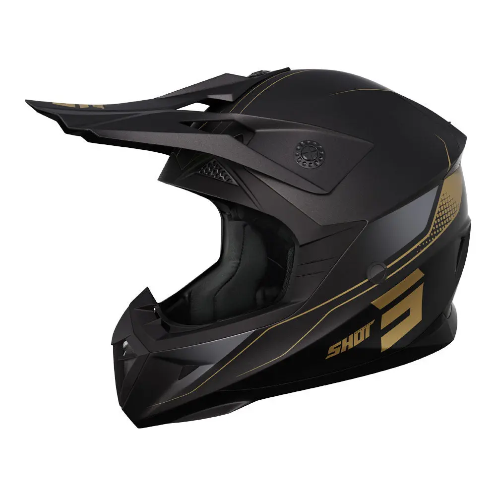 Shot Pulse Helmet Edge Matt Blk/Gold L 1