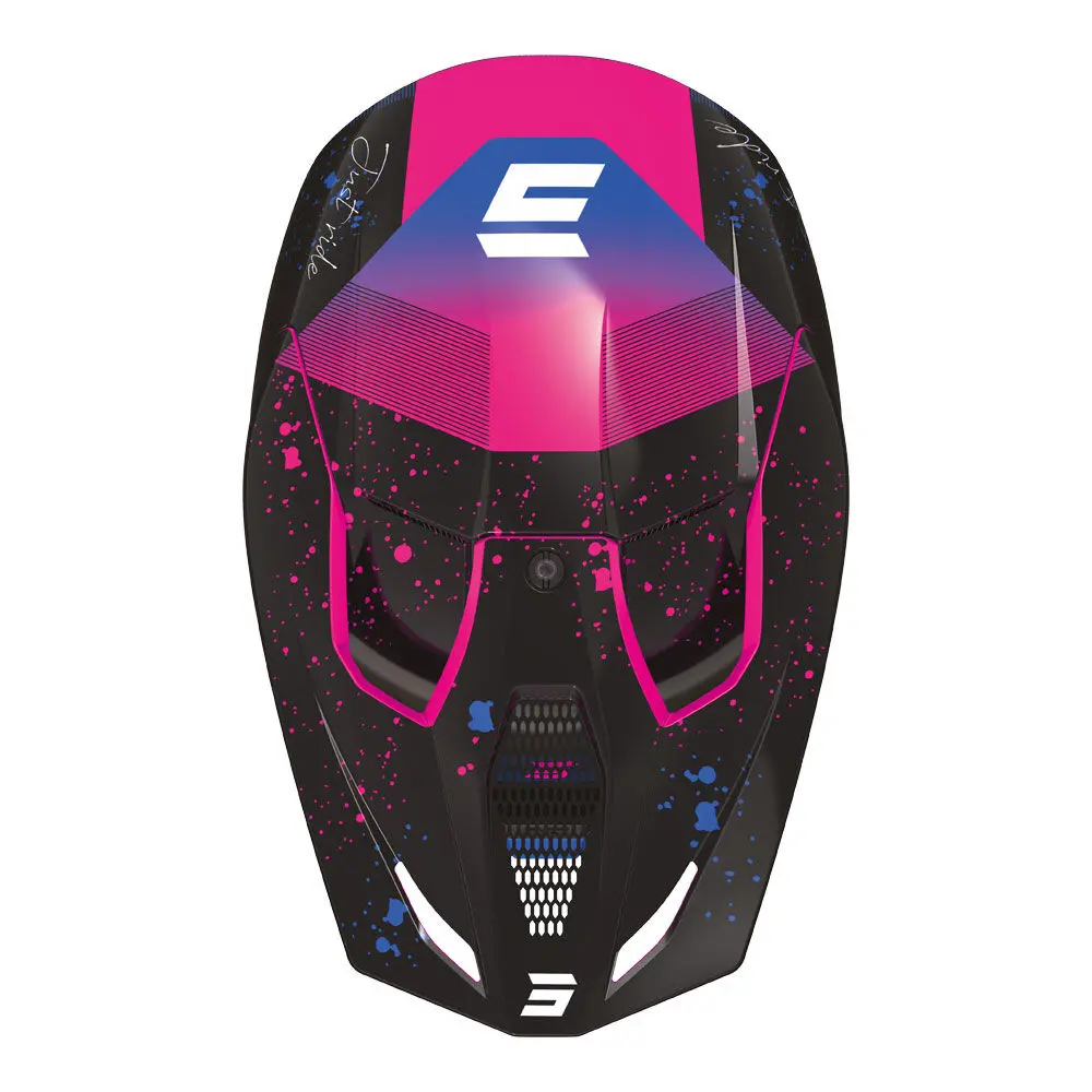 Shot Furious Kids Helmet Matrix Purple Glossy M 2