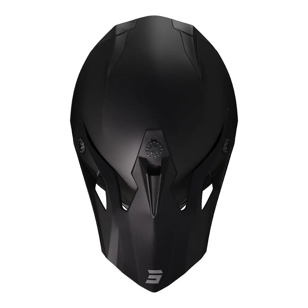 Shot Pulse Solid 2.0 Kids Helmet Matt Black L 2