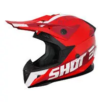 Shot Pulse Kids Helmet Airfit Red Glossy 1