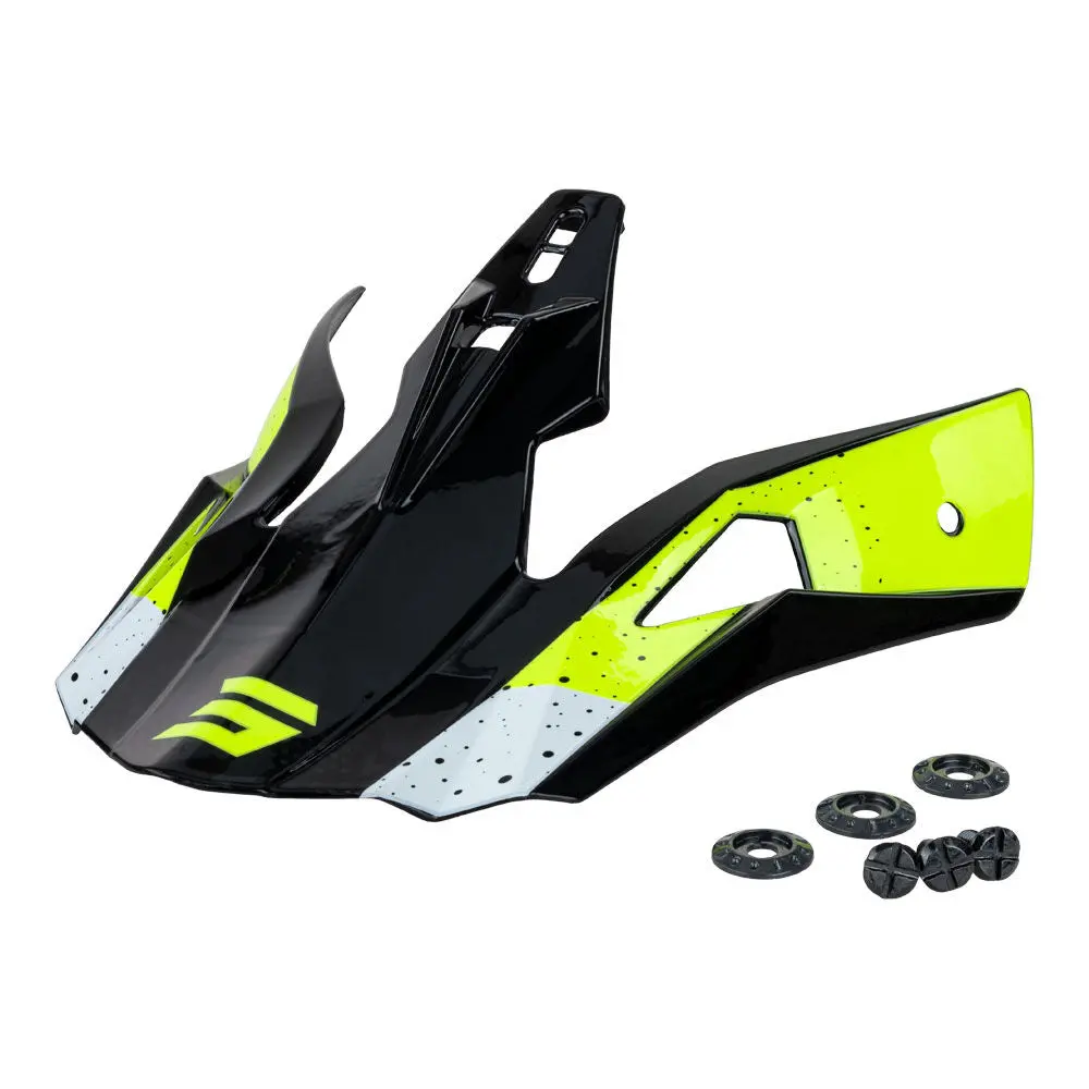 Shot Pulse Kids Replacement Peak Airfit Blk/Wht/Neon Yellow 1