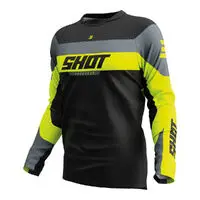 Shot Devo League Jersey Neon Yellow 1