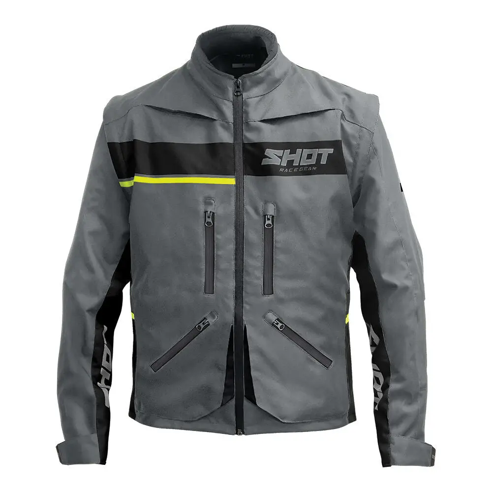 Shot Contact Assault 2.0 Jacket Grey/Neon Yellow 2Xl 1