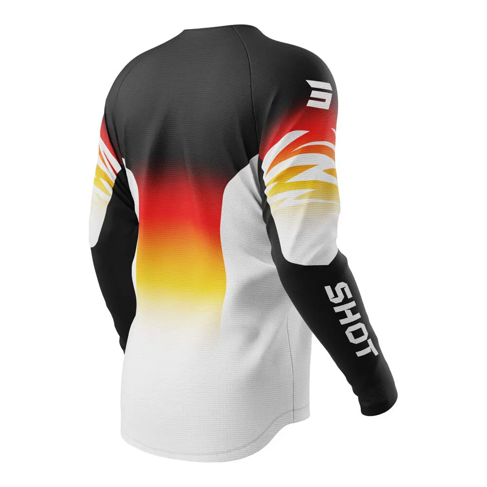 Shot Draw X-Treme Kids Jersey Orange 6/7 2