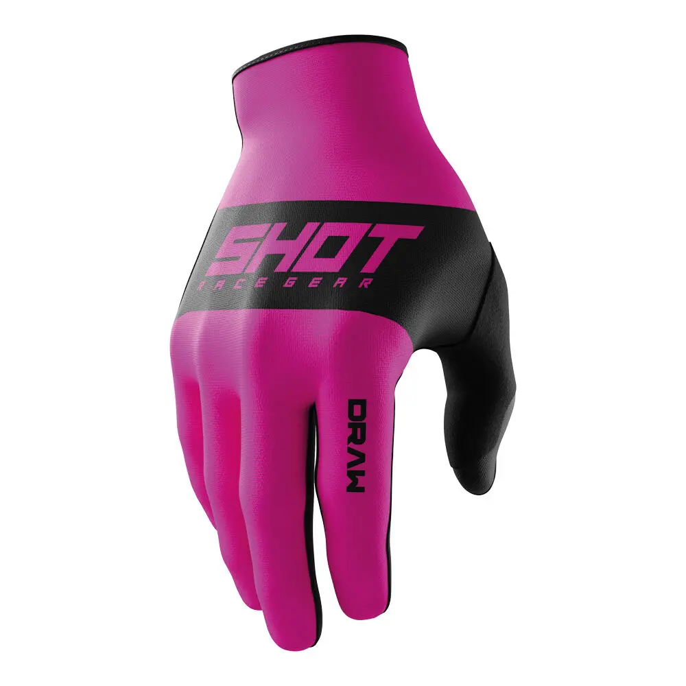 Shot Draw Gloves Kids Sky Pink 6/7 1
