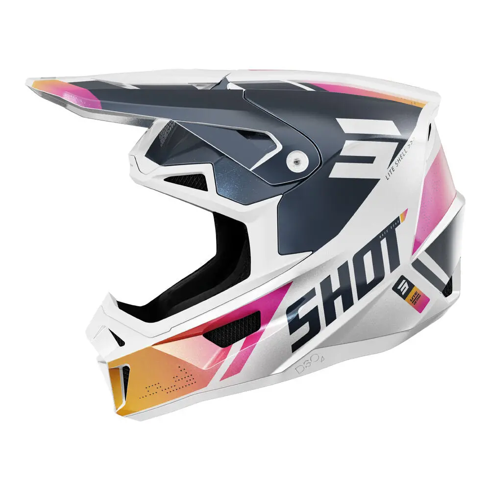 Shot Lite Ultra Helmet Orange/Pink Pearly L 1