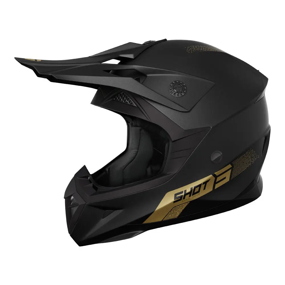 Shot Pulse Element Helmet Gold Matt 3