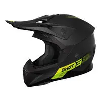 Shot Pulse Element Helmet Neon Yellow Matt 1