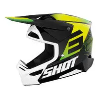 Shot Furious Apex Kid Helmet Neon Yellow Glossy 1