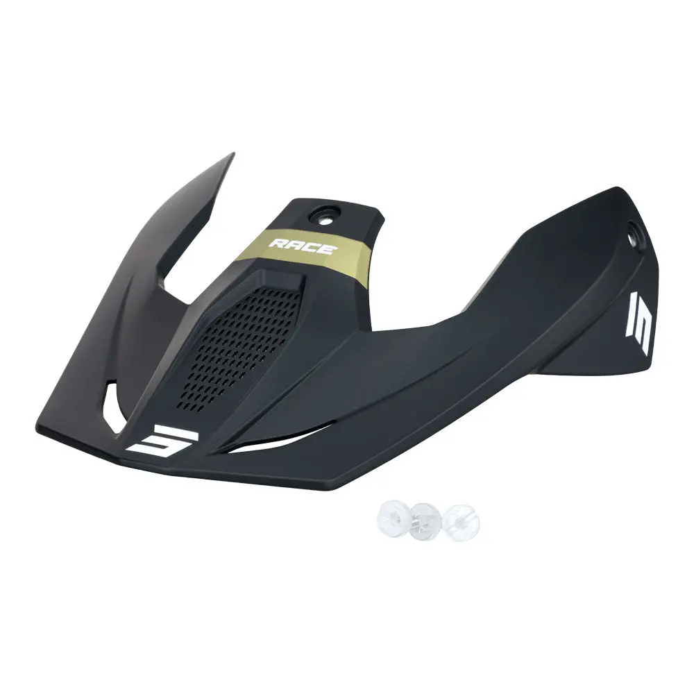 Shot Race Helmet Peak Mythic Black/Gold Matt 1
