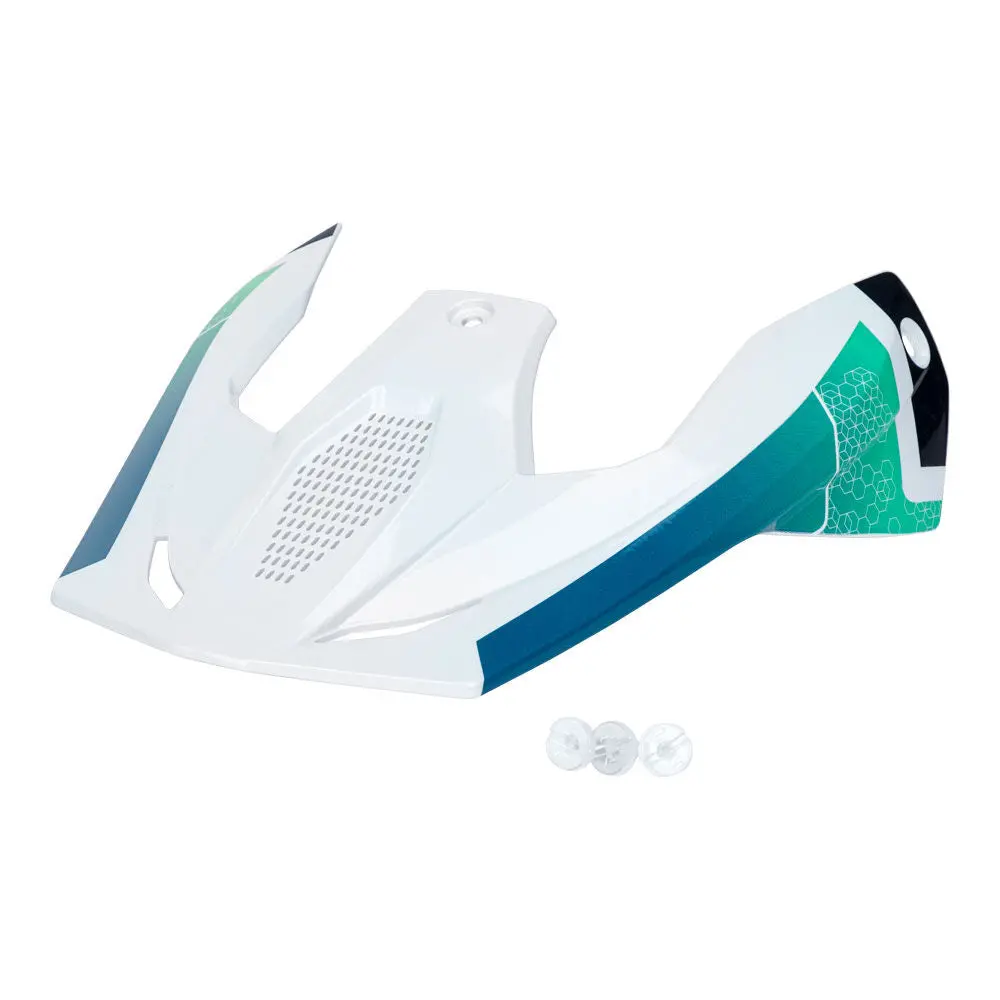 Shot Race Helmet Peak Phaser Blue Turqoise Pearl 1