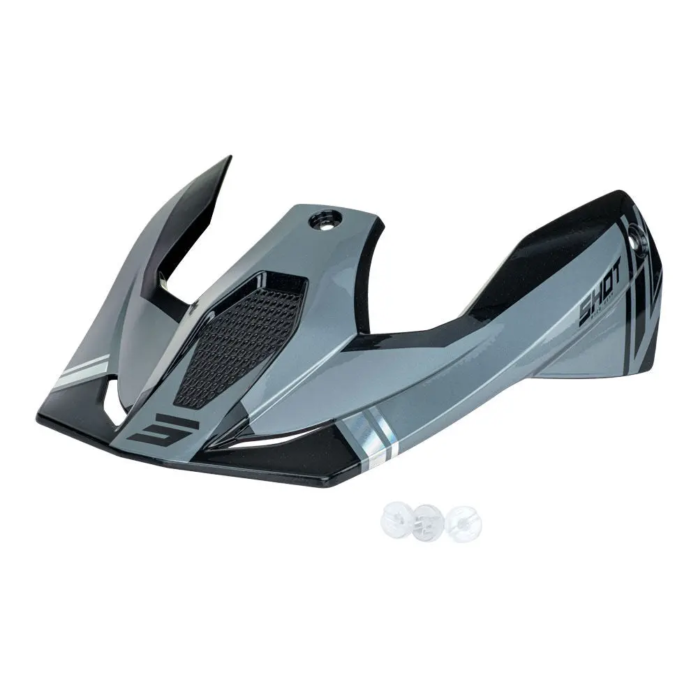 Shot Race Helmet Peak Sprint Black Holographic Pearl 1