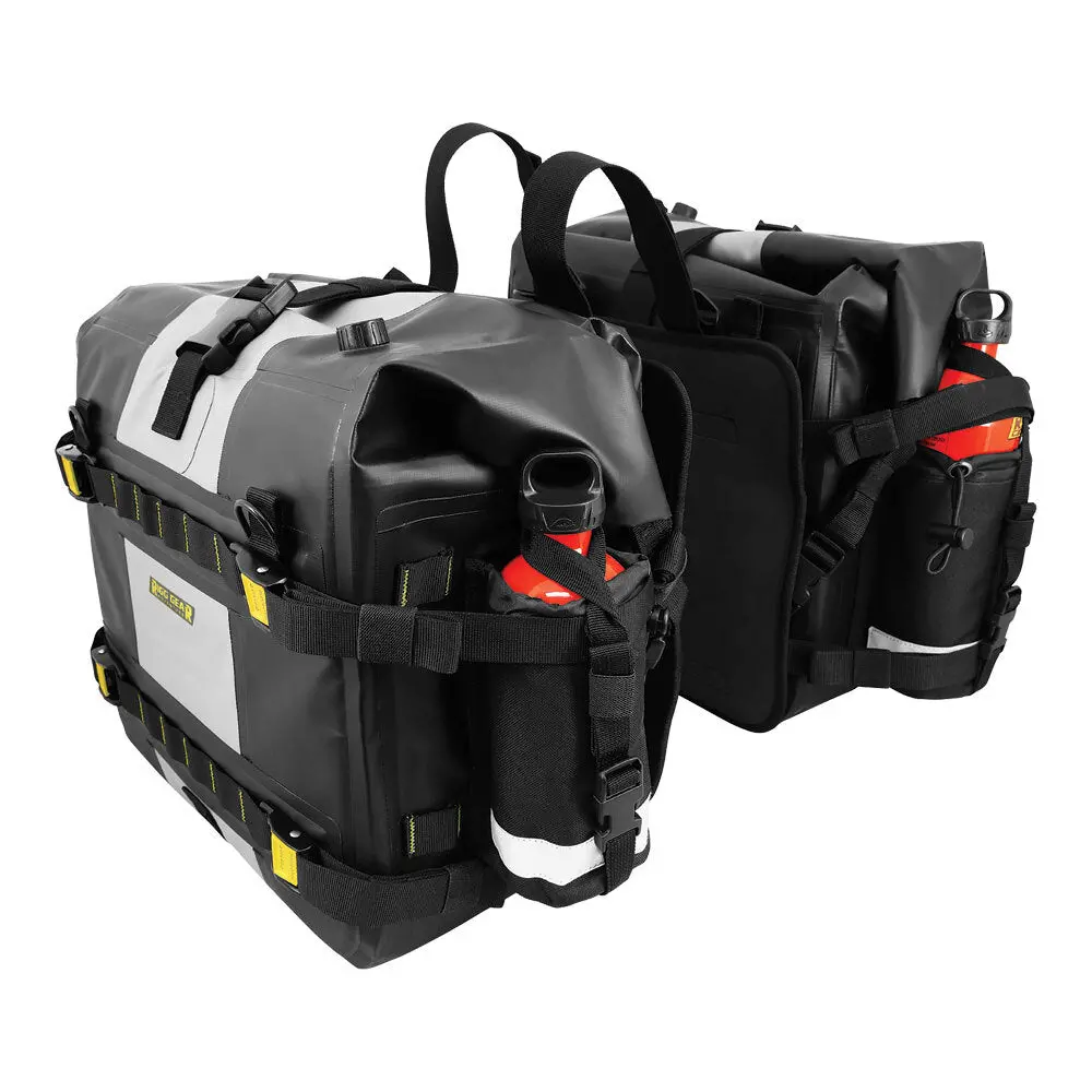 Nelson-Rigg Saddlebags Se-4050 Hurricane Blk/ Gry 28L (Ctn 2) 1