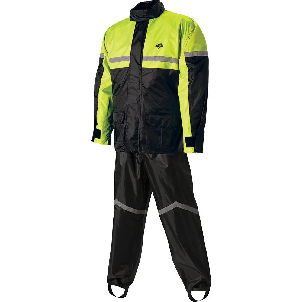 Nelson-Rigg Rainsuit 2 Piece [Hi-Viz-Black] 1