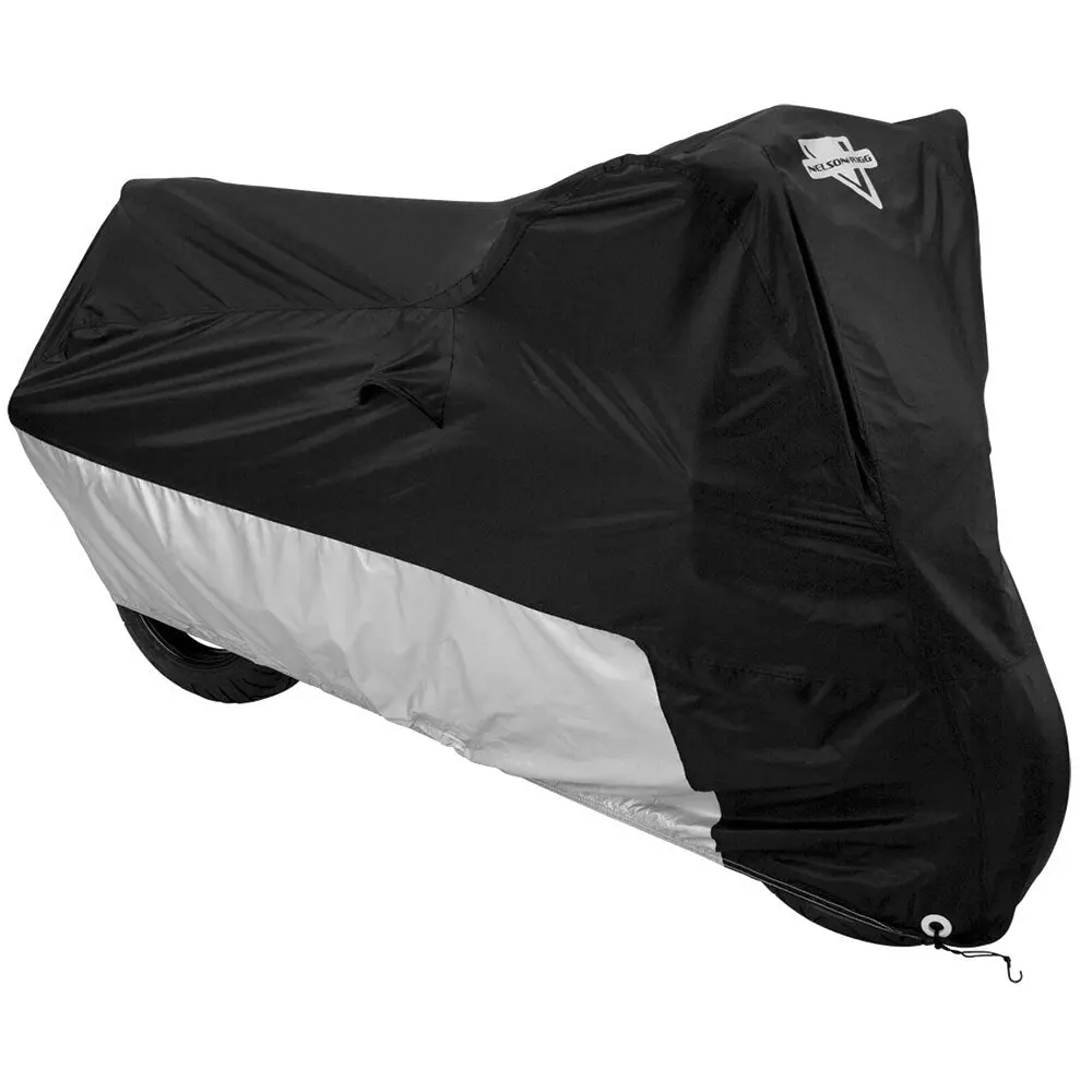 Nelson-Rigg Cover Mc-904-Deluxe Blk/Sil 1