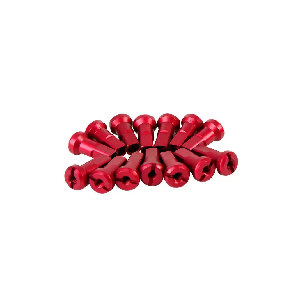 Spoke Nipple Alloy Rear Red 8G States Mx 1