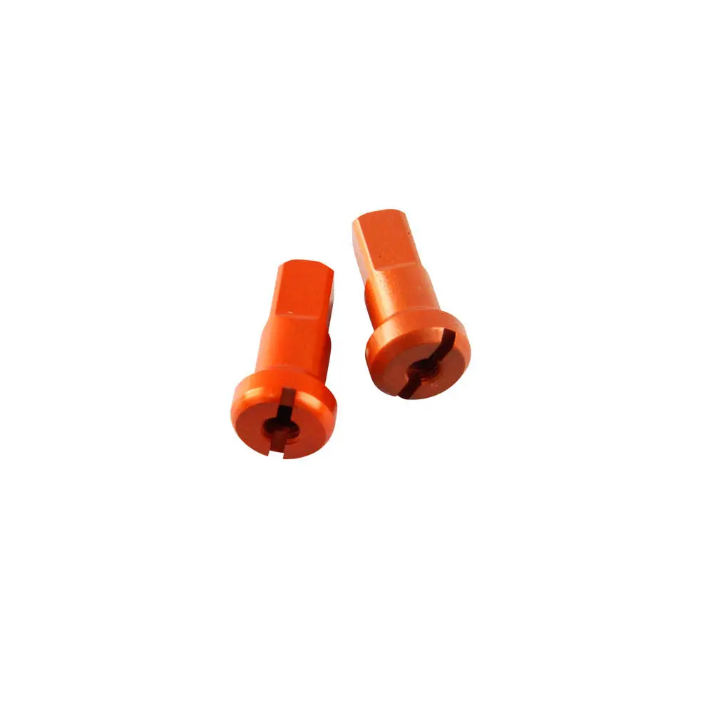 Spoke Nipple Alloy Front Orange 9G States Mx 1