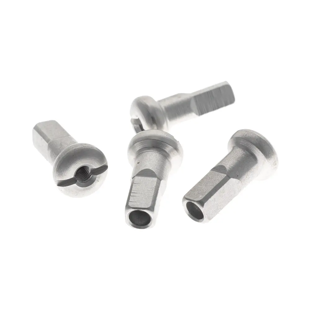 Spoke Nipple Alloy Front Silver 9G States Mx 1