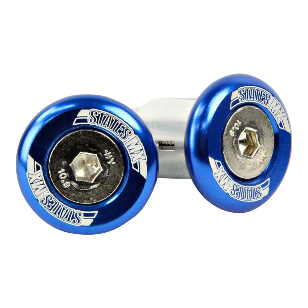 Bar Ends Off Road Blue 1