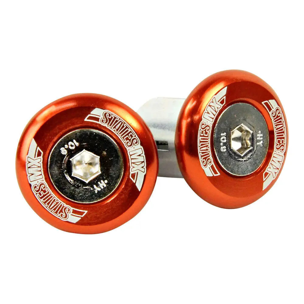 Bar Ends Off Road Orange 1