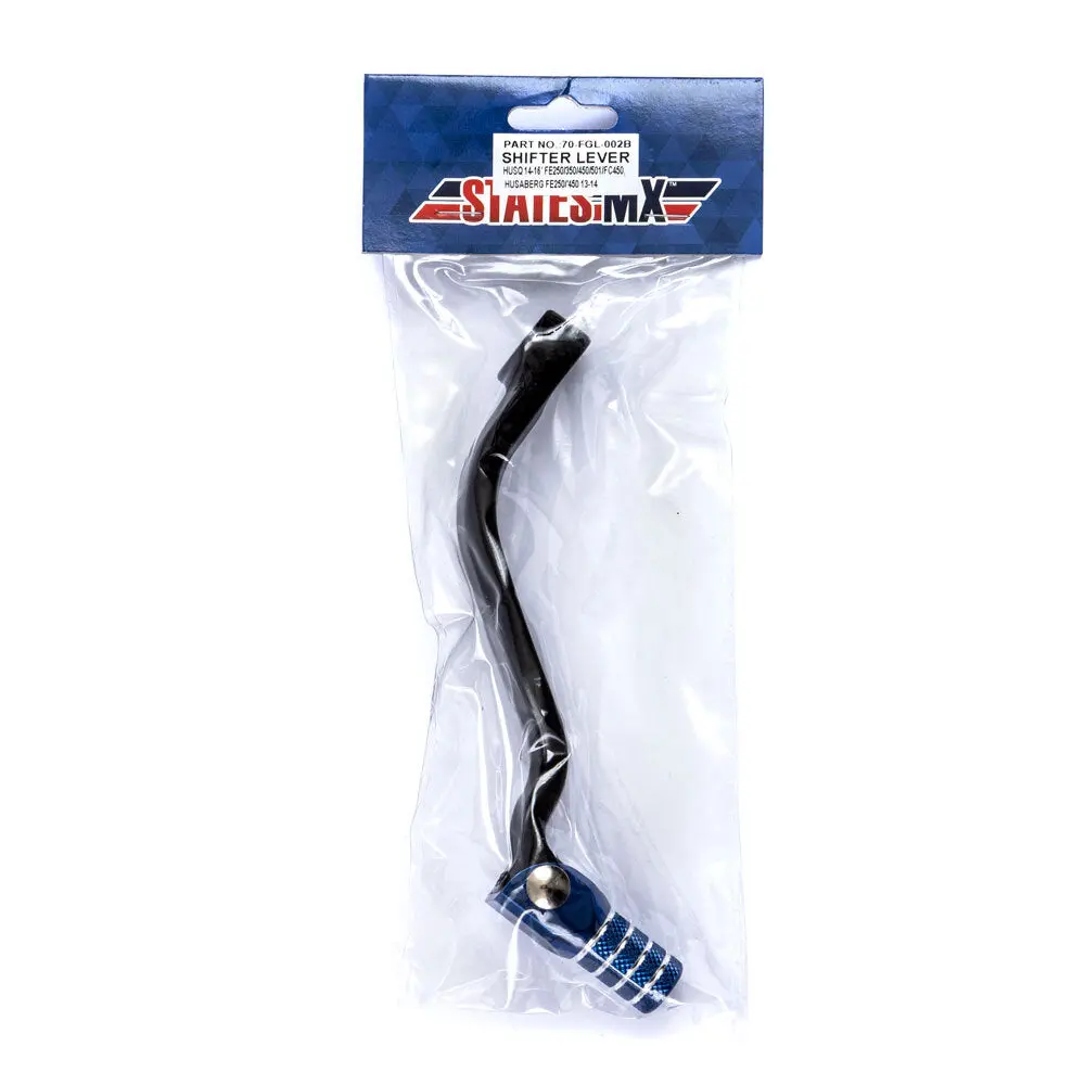 Gear Lever Blue Husqvarna States Mx 1