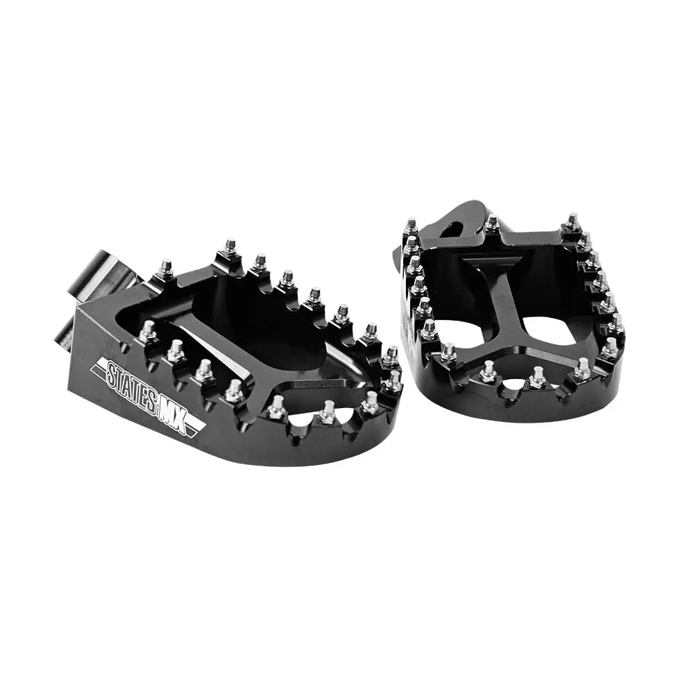 Footpegs States Mx Honda Black 1