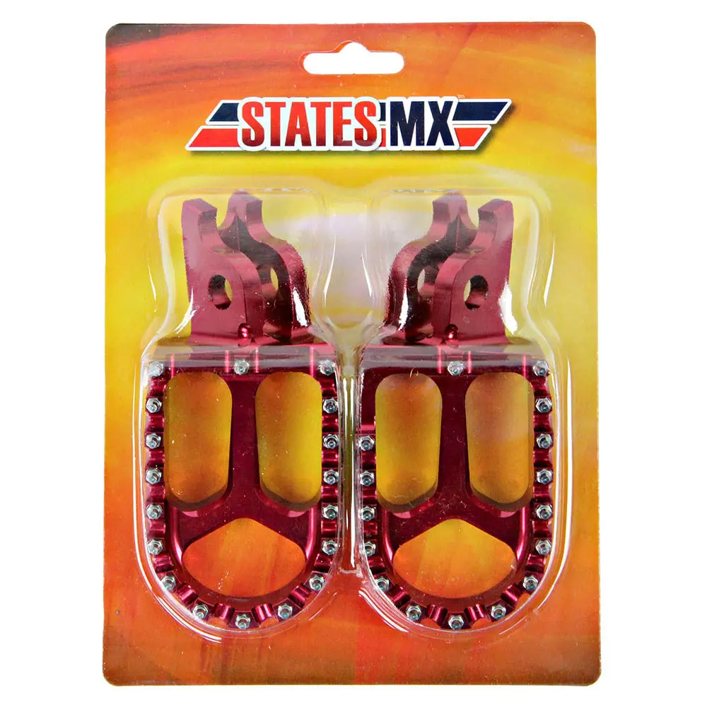 Footpegs States Mx Honda Red 1