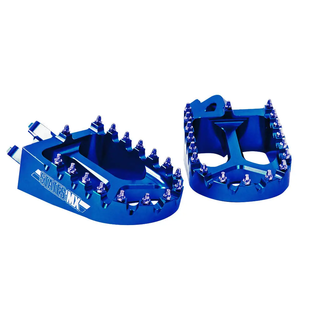 Footpegs States Mx Kawasaki Blue 1