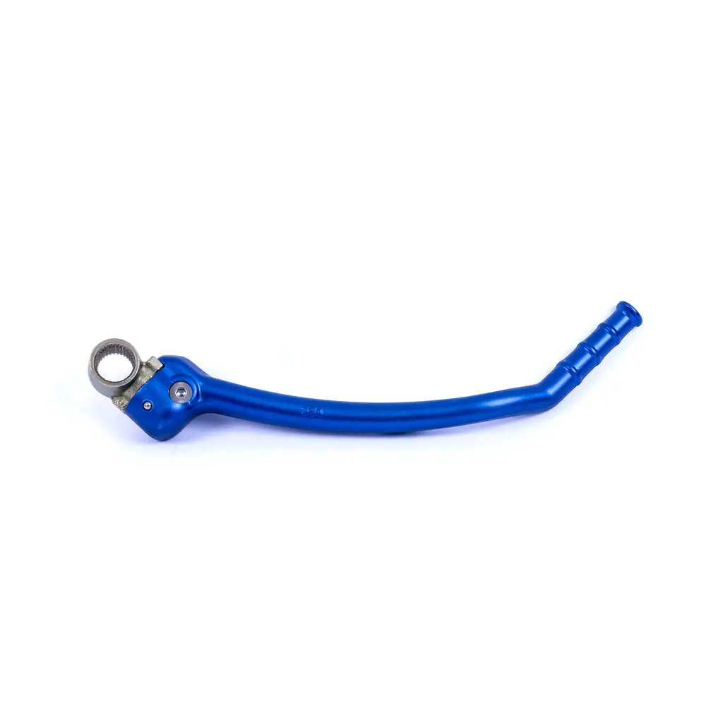 Alloy Kickstart Lever Yam States Mx Blue 1
