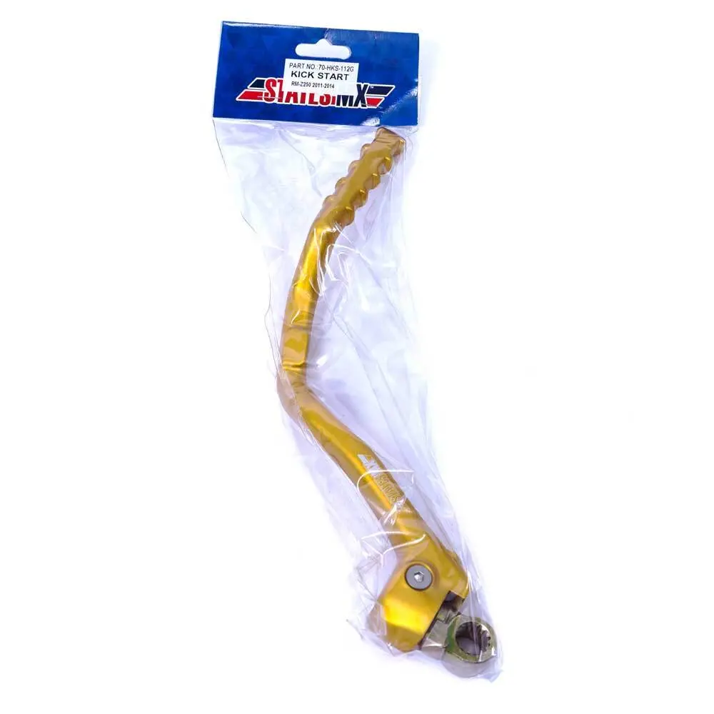 Alloy Kickstart Lever Suz States Mx Gold 2