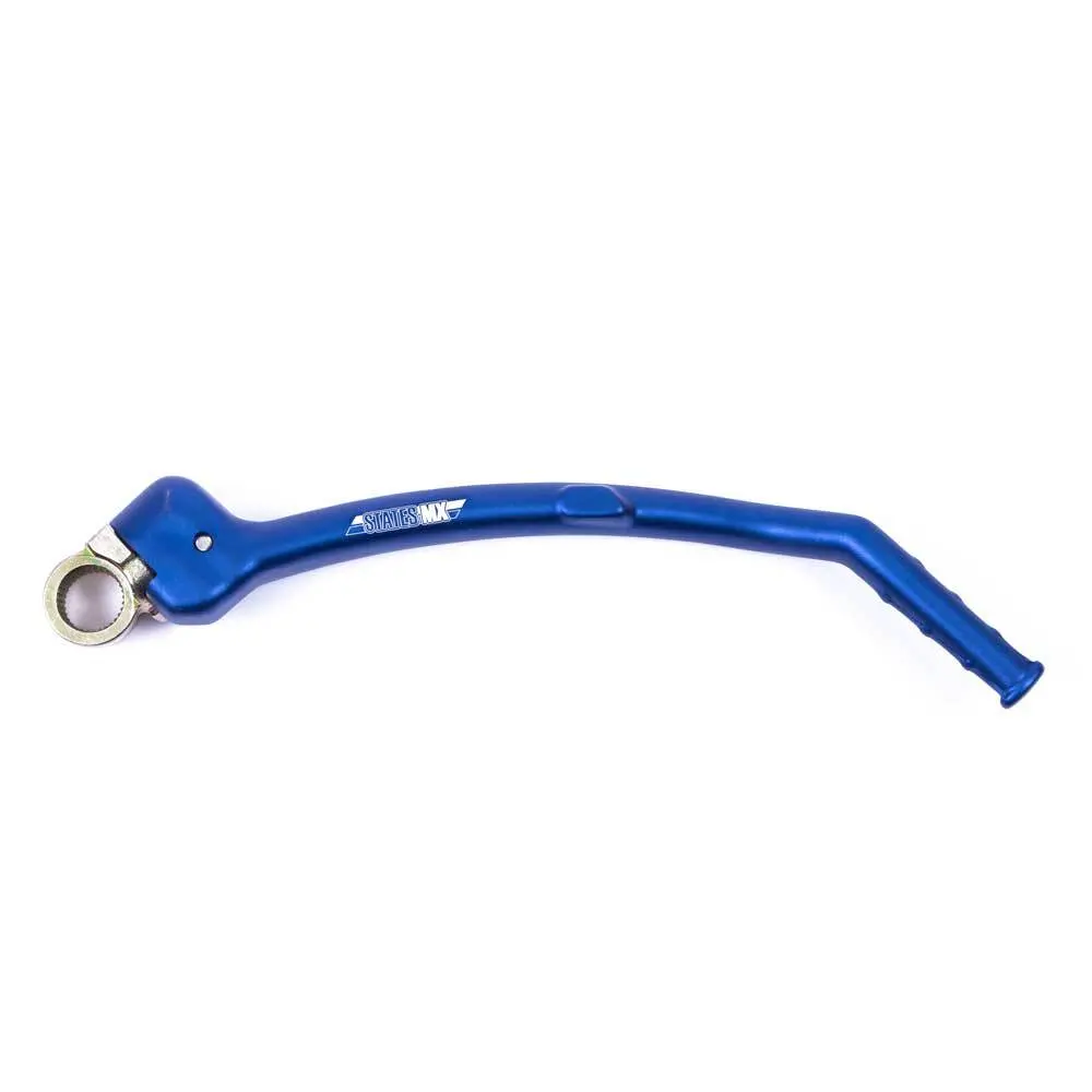 Alloy Kickstart Lever Yam States Mx Blue 1