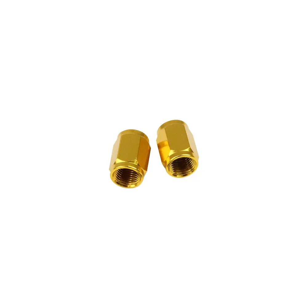 Valve Caps Tube Gold States Mx 1