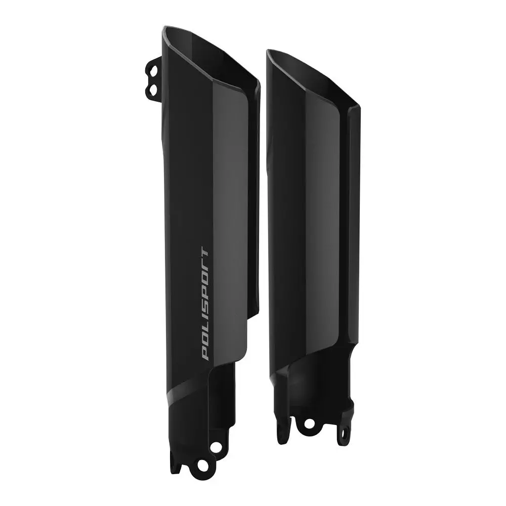 Polisport Full Wrap Fork Guards Black 1
