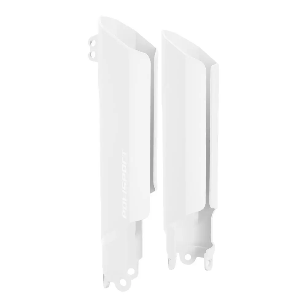 Polisport Full Wrap Fork Guards White 1
