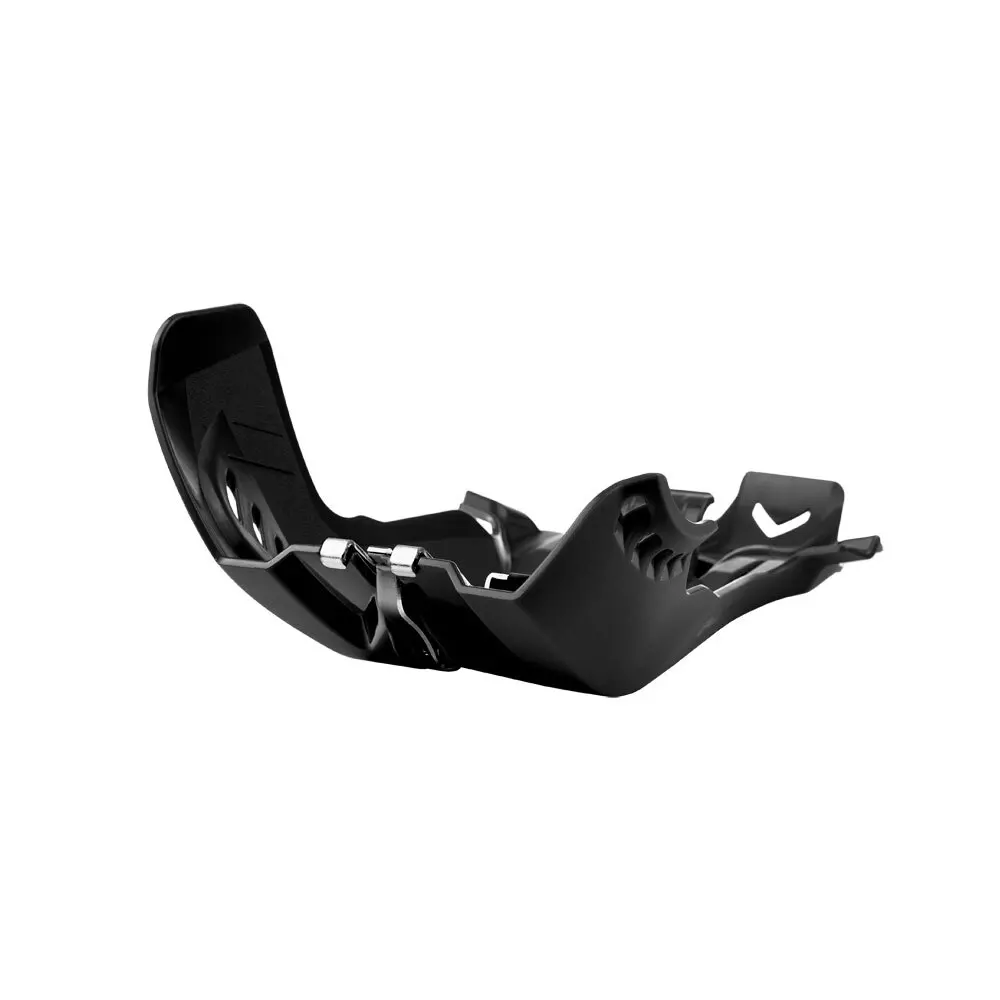 Polisport Fortress Skid Plate/Linkage Guard Ktm/Husq - Black 1