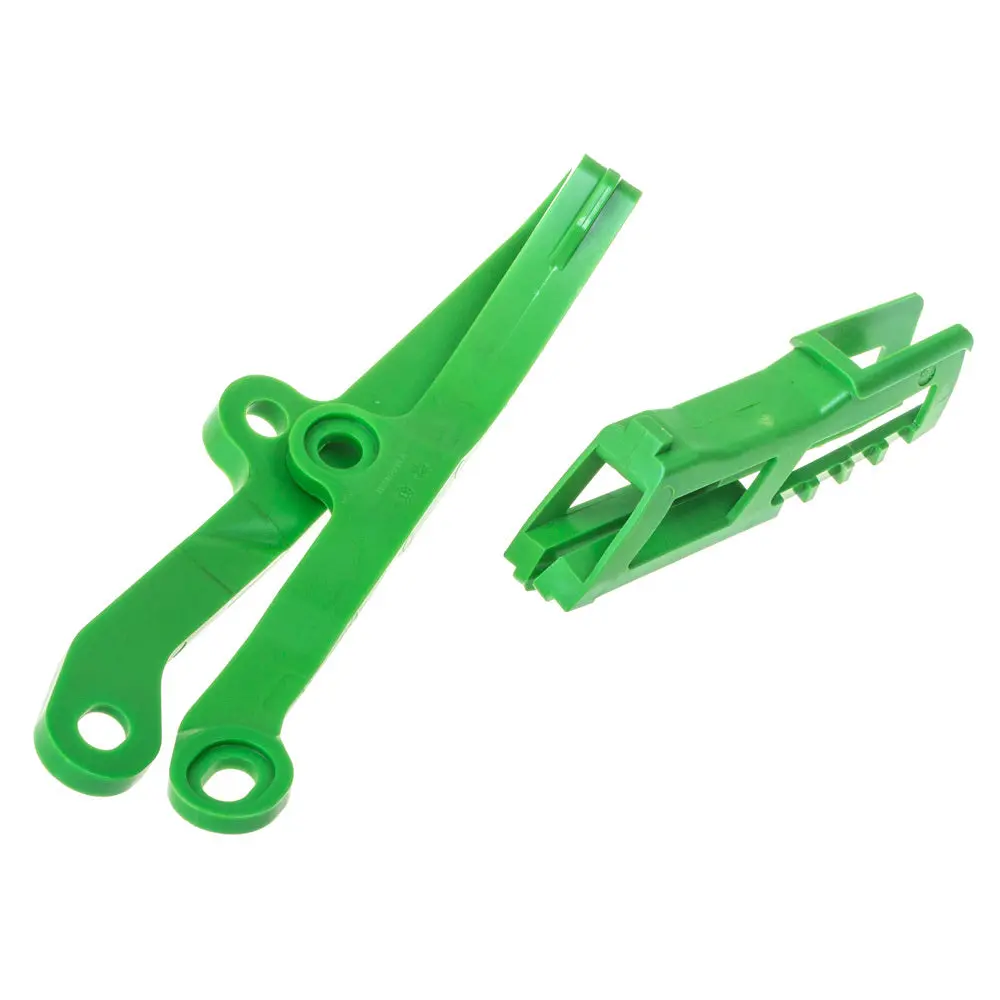 Polisport Chain Guide & Slider Kit Kawasaki - Green [B12] 1