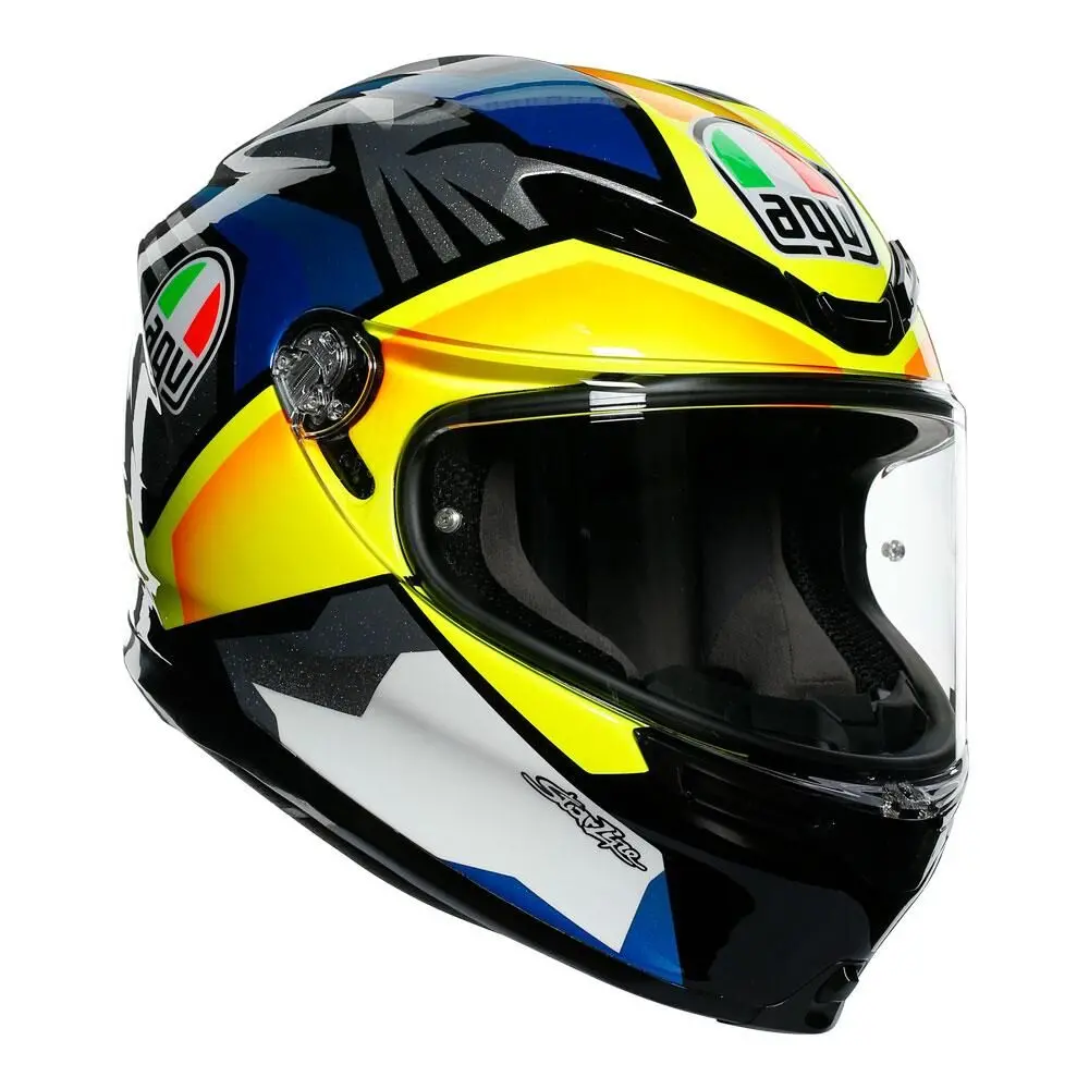 Agv K6 Joan Black/Blue/Yellow 1