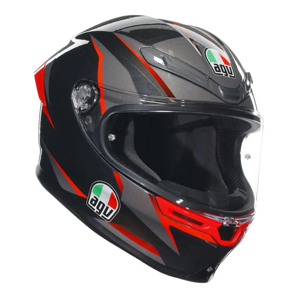 Agv K6s Slashcut Black/Red 1