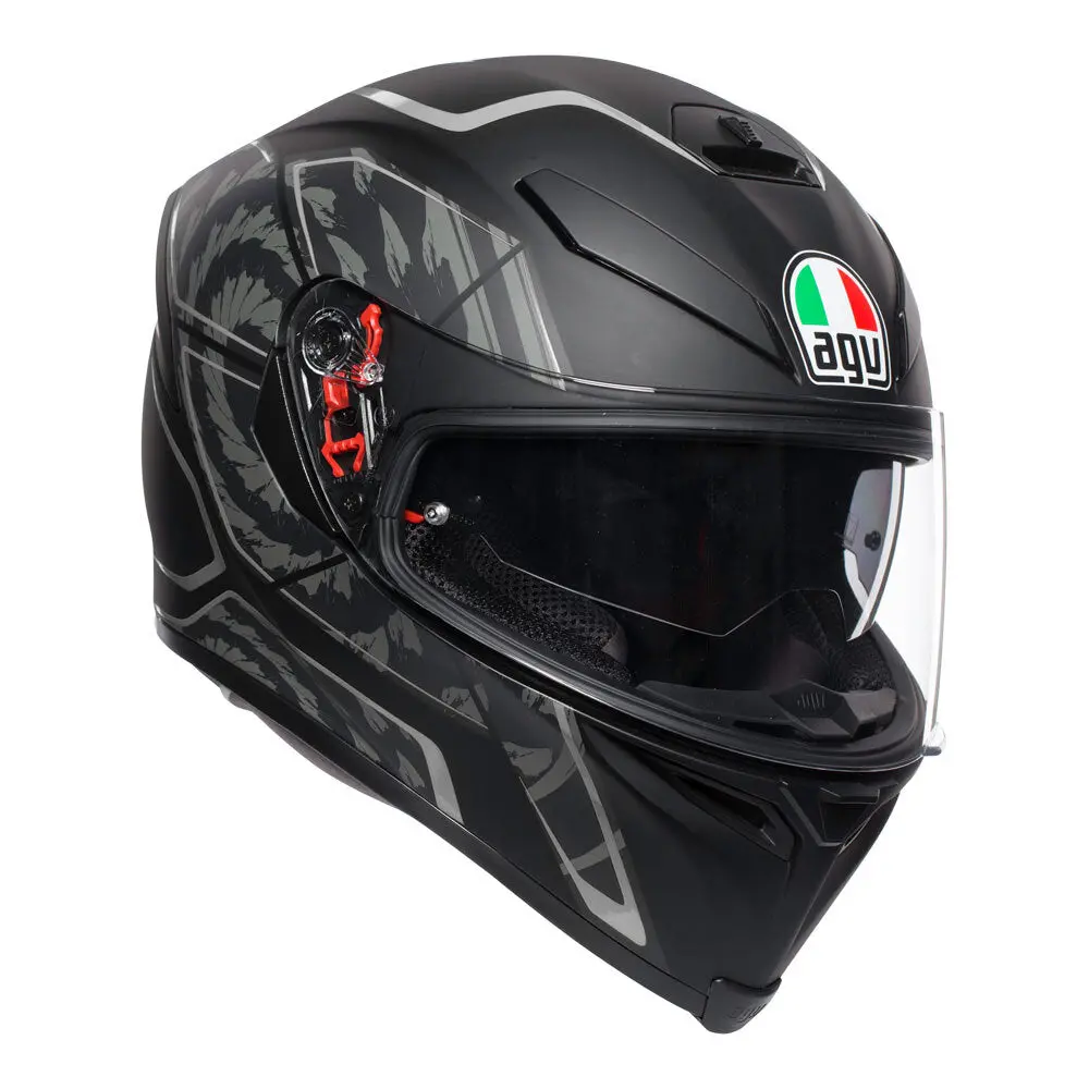 Agv K5-S Tornado Matt Black/Silver 1