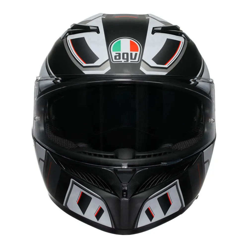 Agv K3 Rivia Matt Black White Xl 2