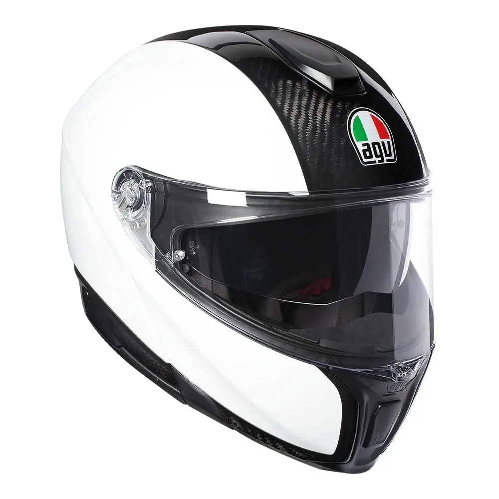 Agv Sportmodular - Carb/Wht 1